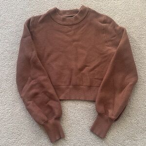 Brown Turtleneck Sweater